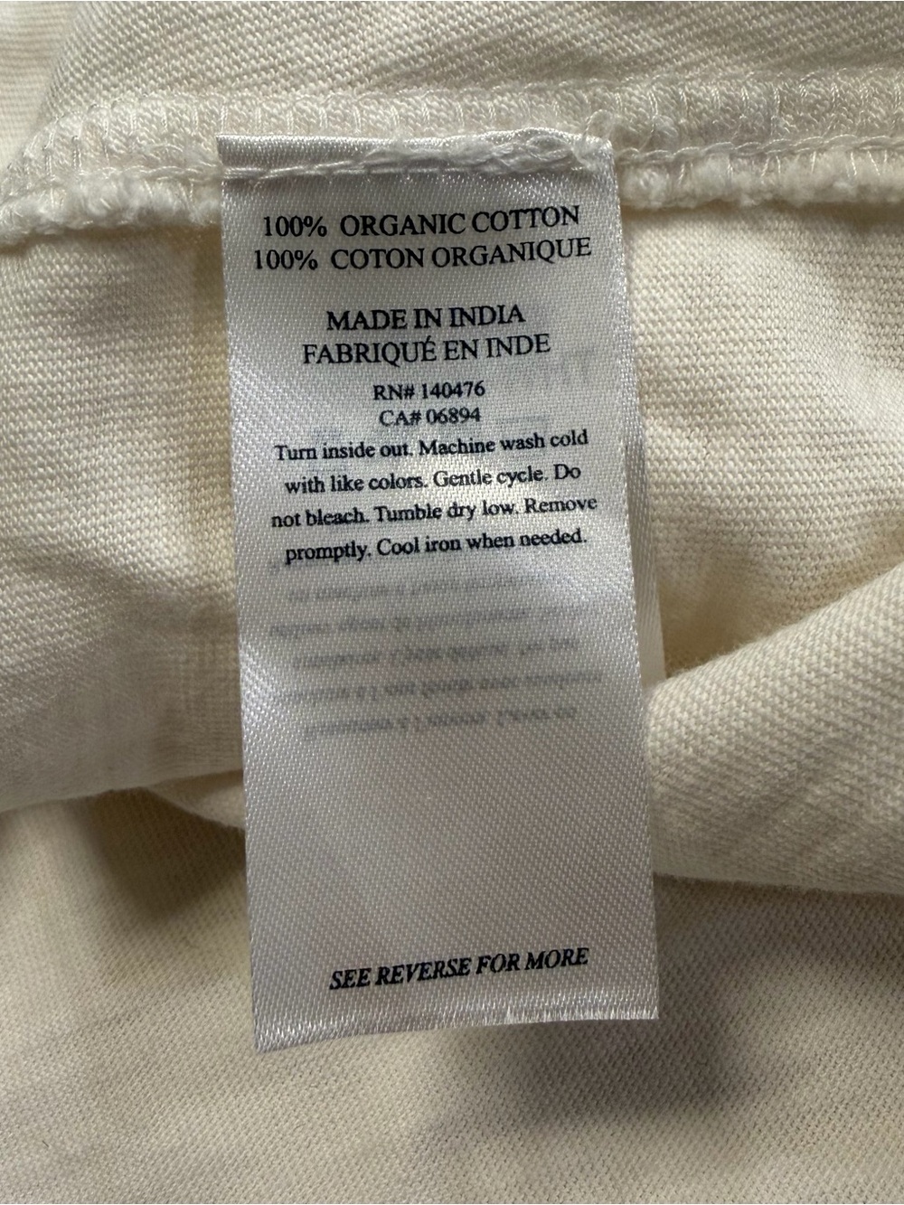 Faherty Sunwashed Knit Shirt White Organic Cotton Small - Picture 11 of 12